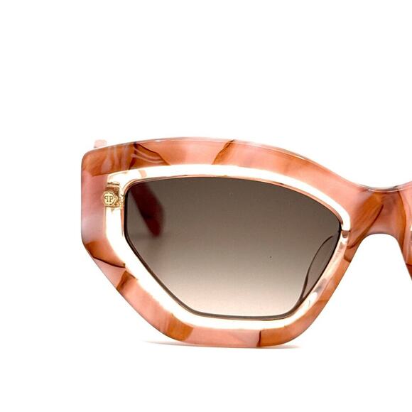 NEW!! PHILIPP PLEIN Sunglasses Plein Supreme Star SPP099 Col.06Z8 Authentic - Picture 4 of 11